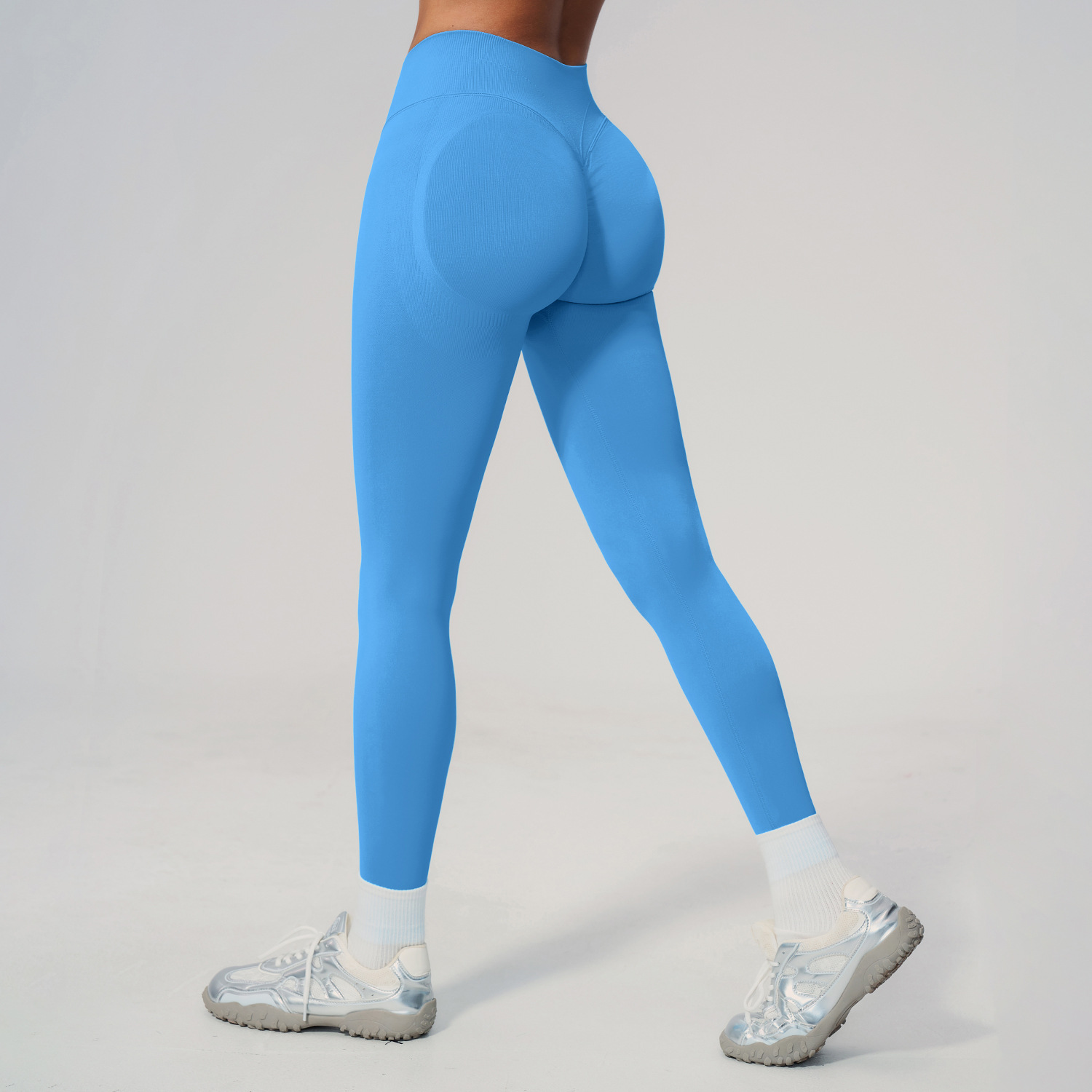 Seamless Custom Yoga Wear Tight Fitting Squat Proof Yoga Leggings