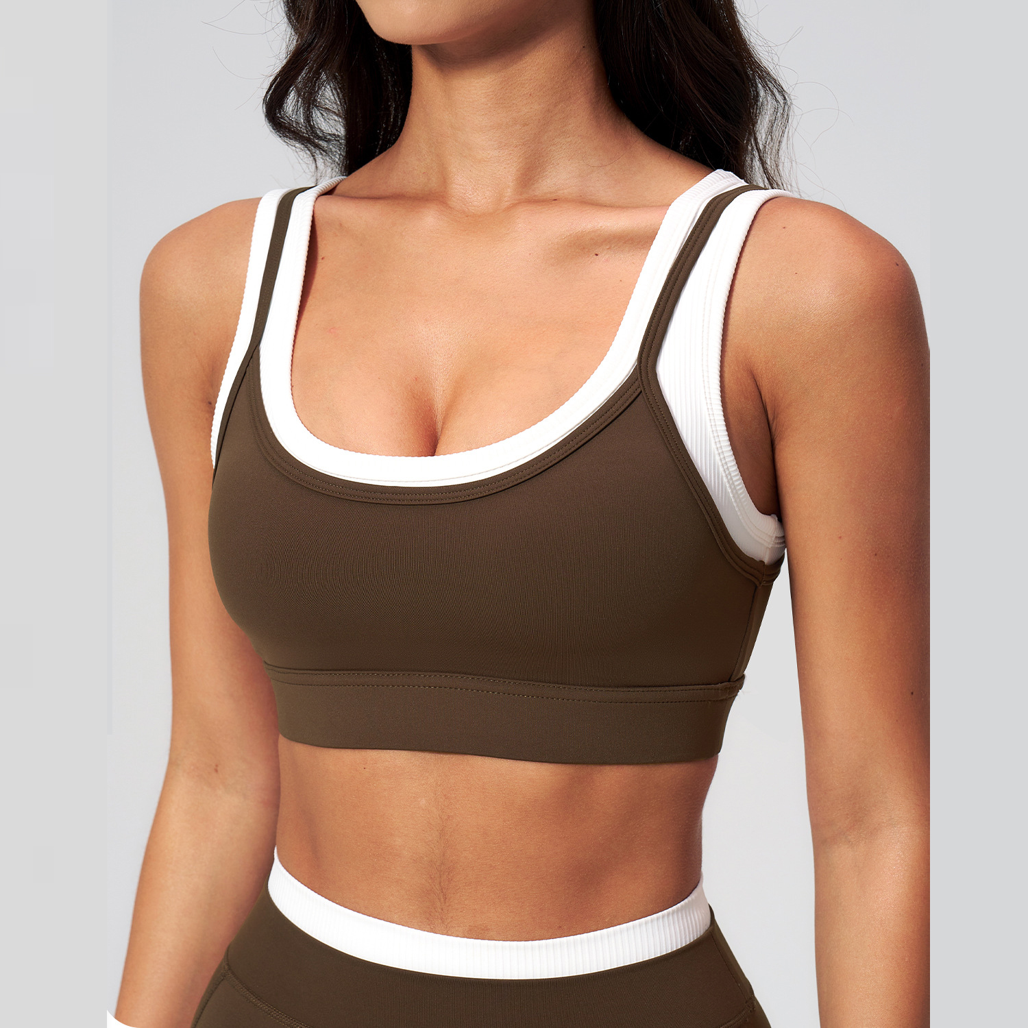 Yoga Wear for Small Brands Custom Activewear Shark Workout Apparel Have Padding Bras
