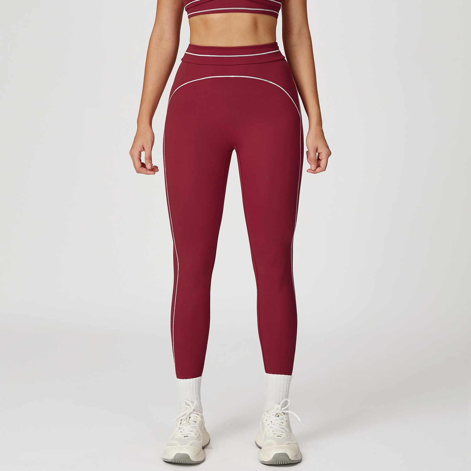 Built In Pads Custom Yoga Wear Manufacturer Wholesale Full Length Leggings