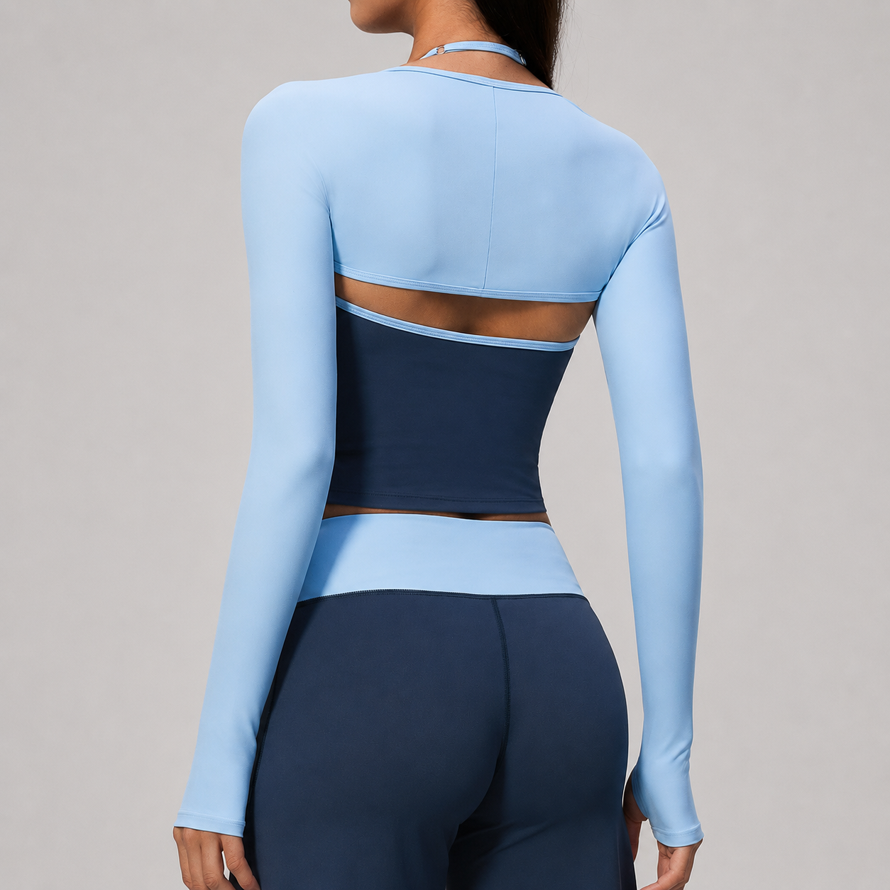 Chinese Sportswear Brands Private Label activewear supplier China Long-Sleeve Yoga Vest