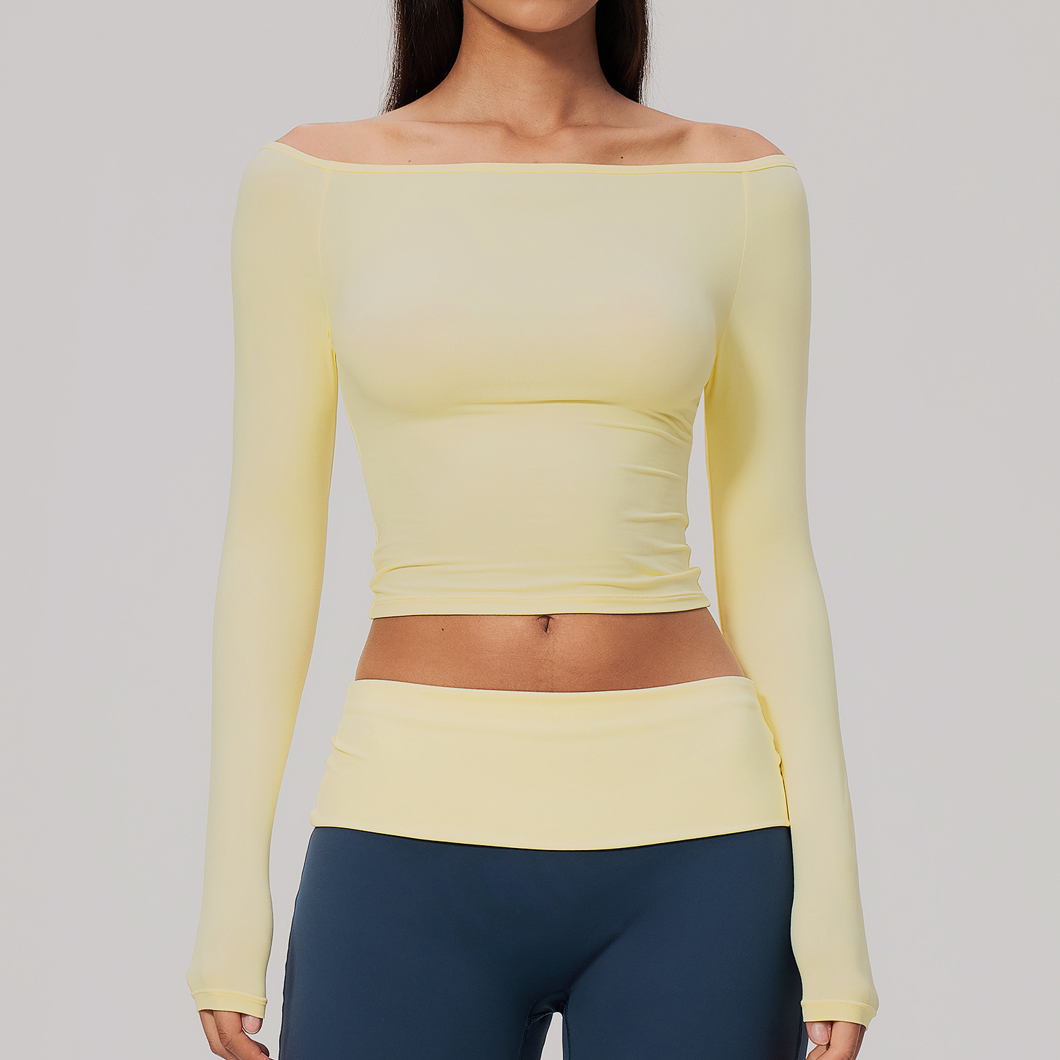 Yoga Leggings Supplier Trademark Sportswear Fitness Clothing T-Shirts For Women