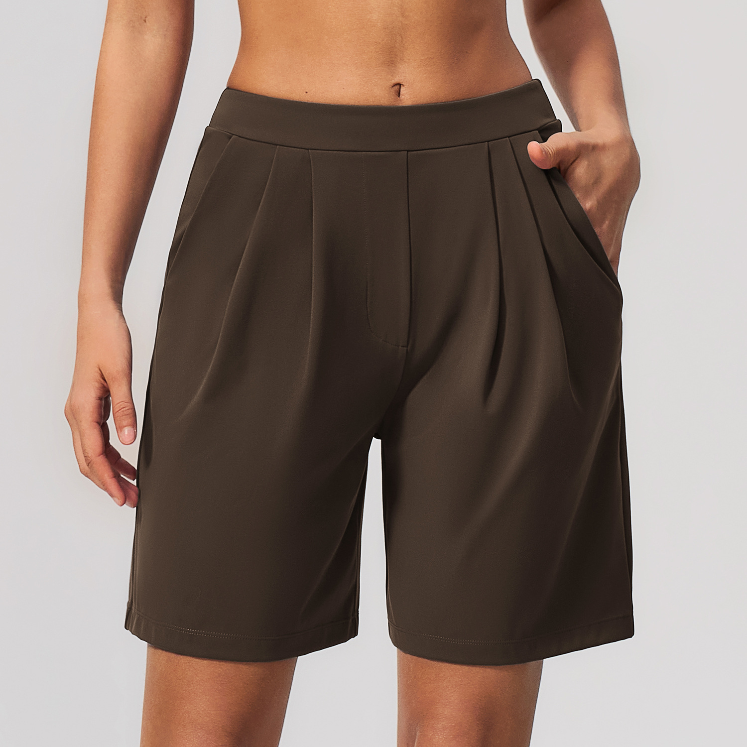 Athletic Wear Manufacturers Custom Fitness Brand wholesale yoga clothing Sport Custom Workout Shorts