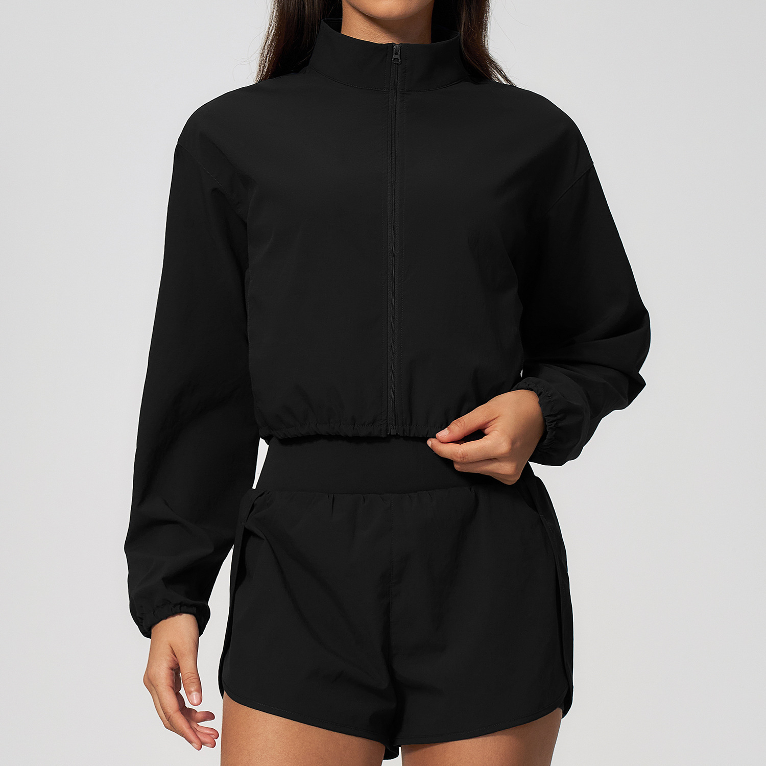 Workout Apparel in Bulk Activewear Manufacturing High Quality Wholesale Activewear Sport Jacket