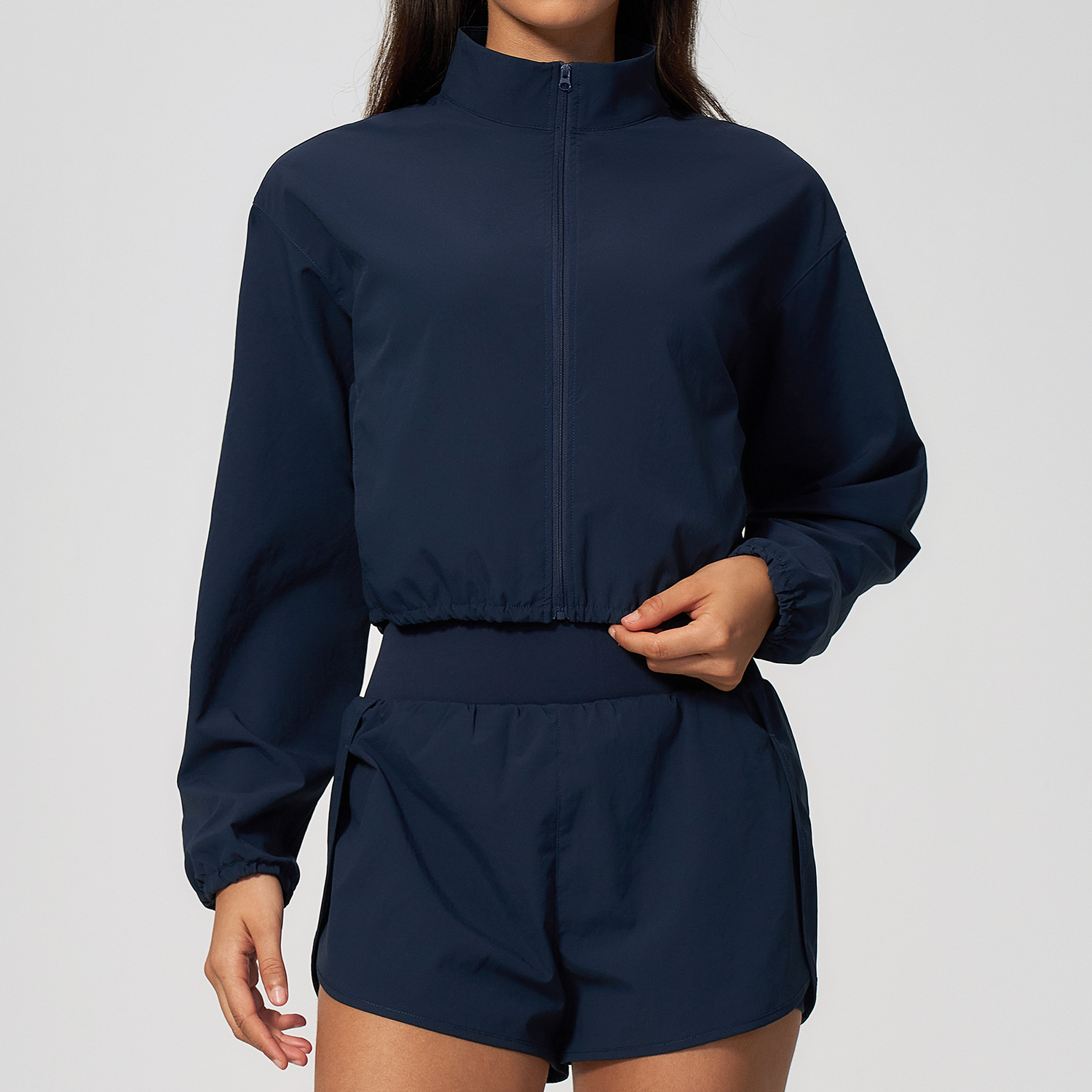 Workout Apparel in Bulk Activewear Manufacturing High Quality Wholesale Activewear Sport Jacket
