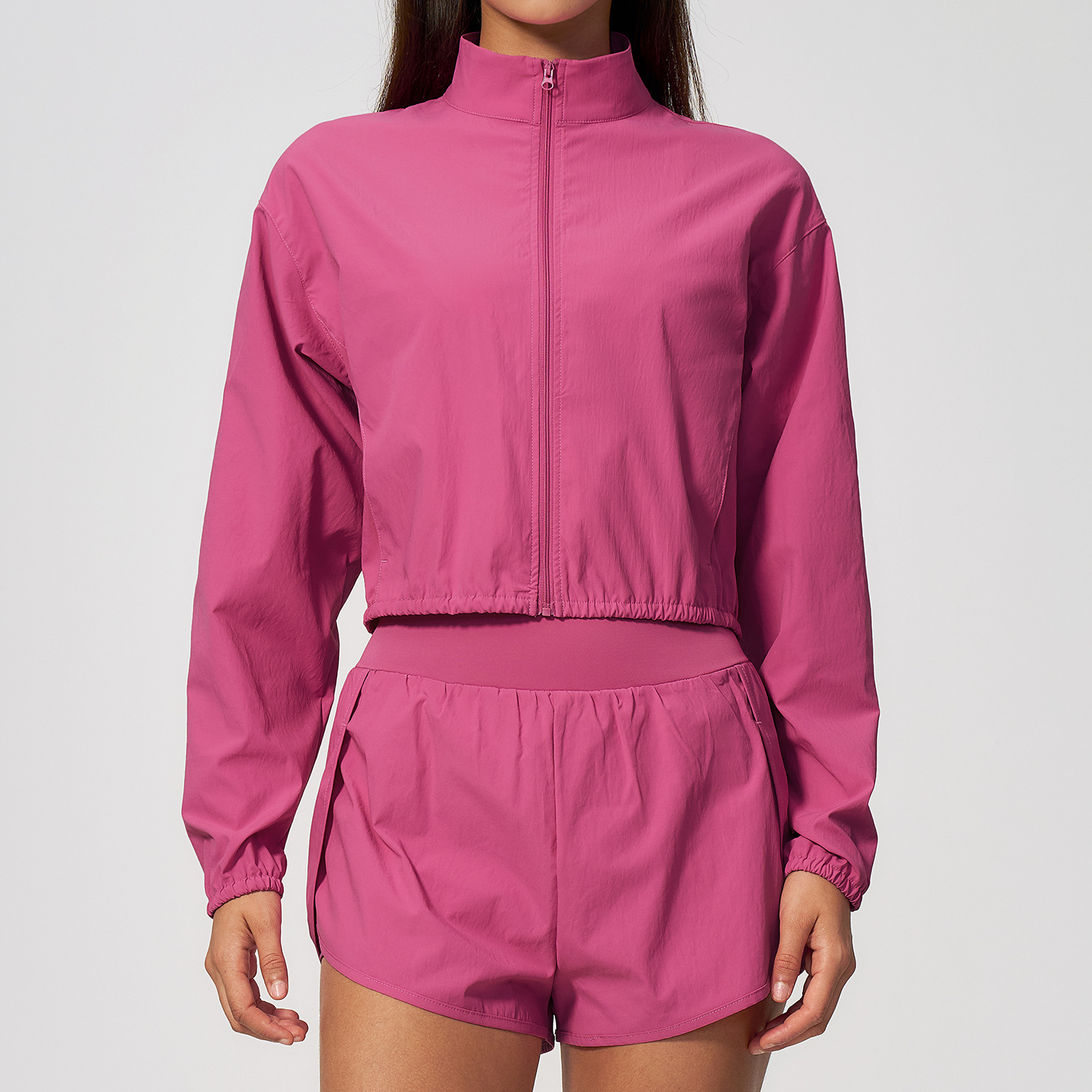 Workout Apparel in Bulk Activewear Manufacturing High Quality Wholesale Activewear Sport Jacket