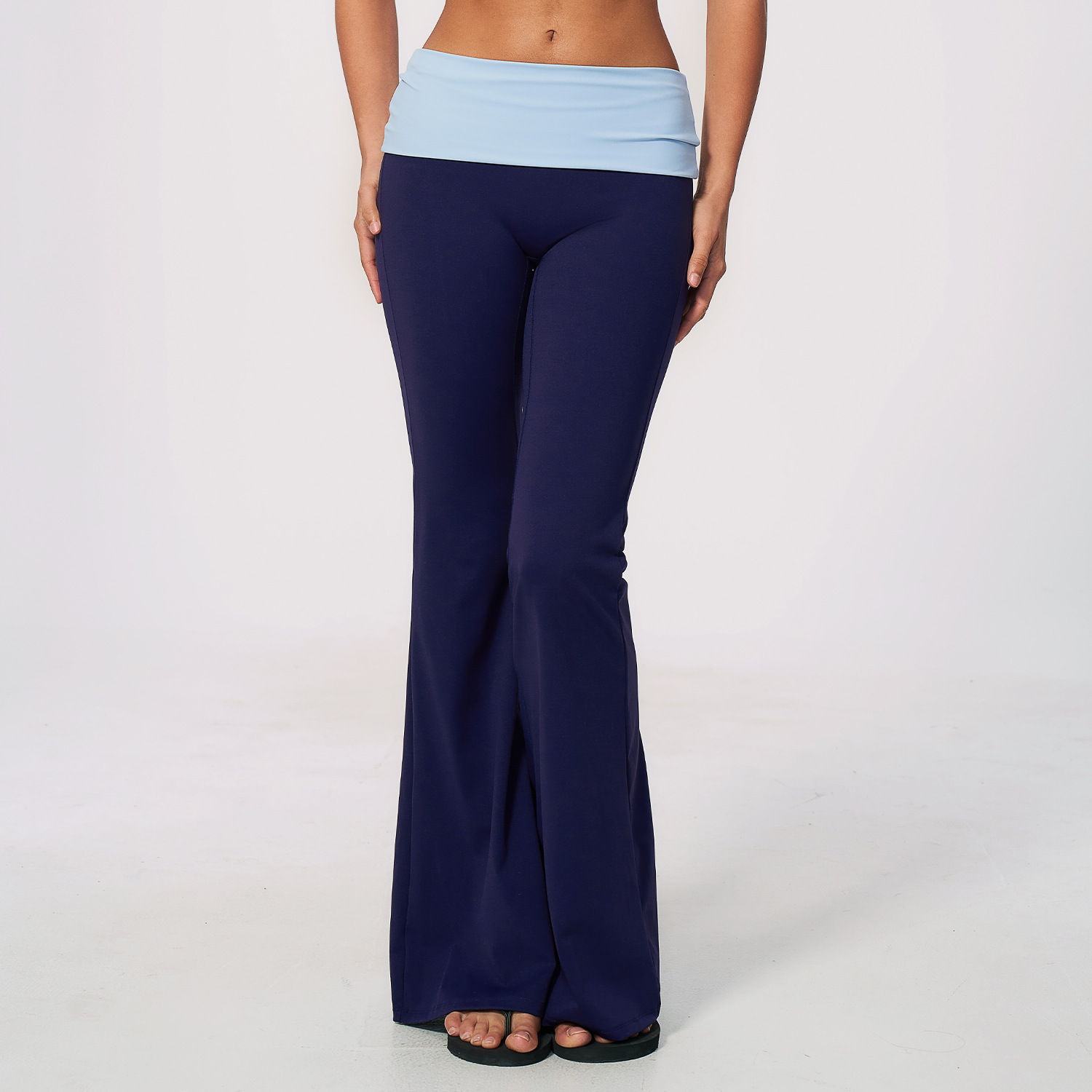Yoga Clothing Manufacturer Italy Sportswear Types gym wear manufacturer Wide Leg Elastic Waist Loose...
