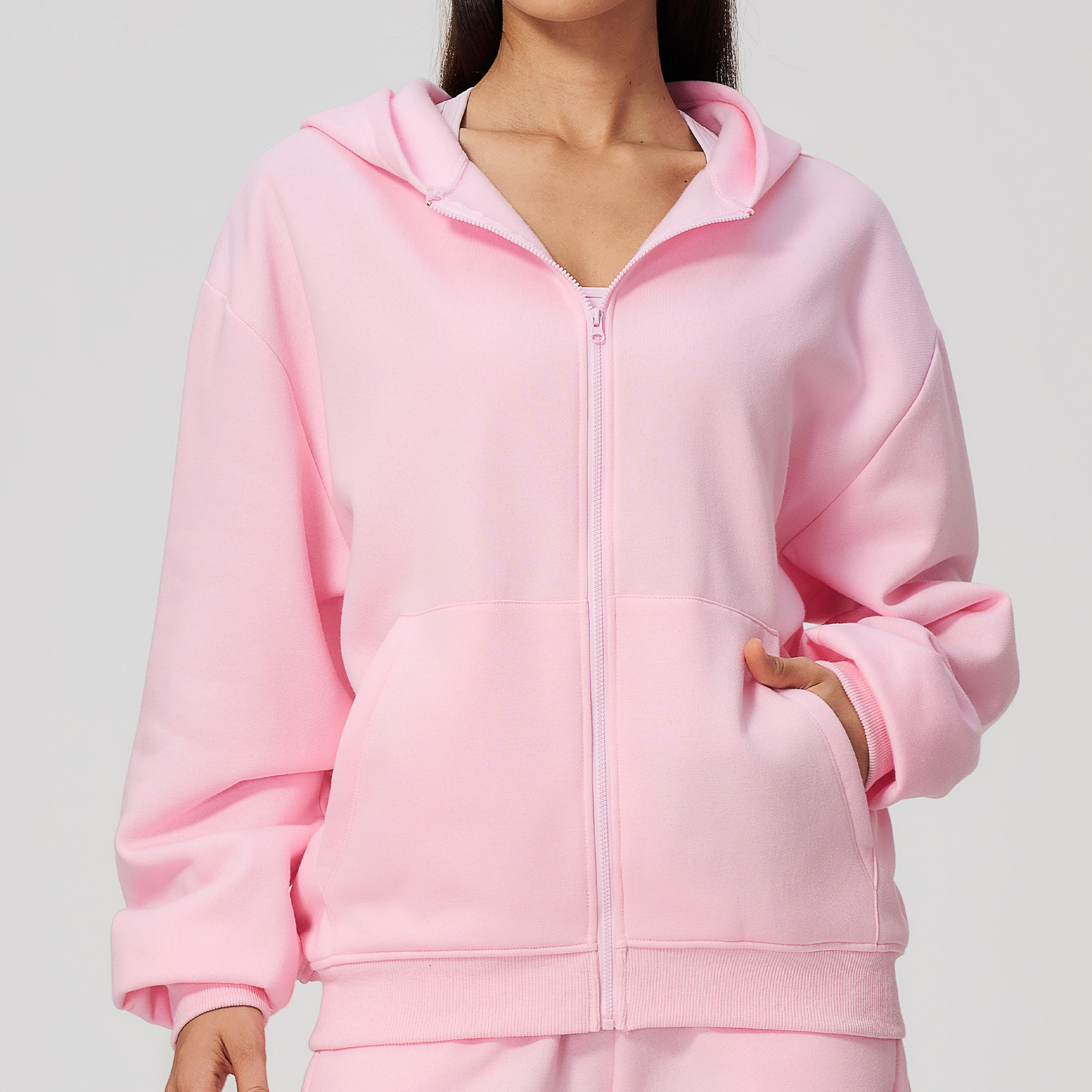 Yoga Wear Manufacturer Custom Fitness Apparel Unbranded Gym Clothing Athletic Jacket