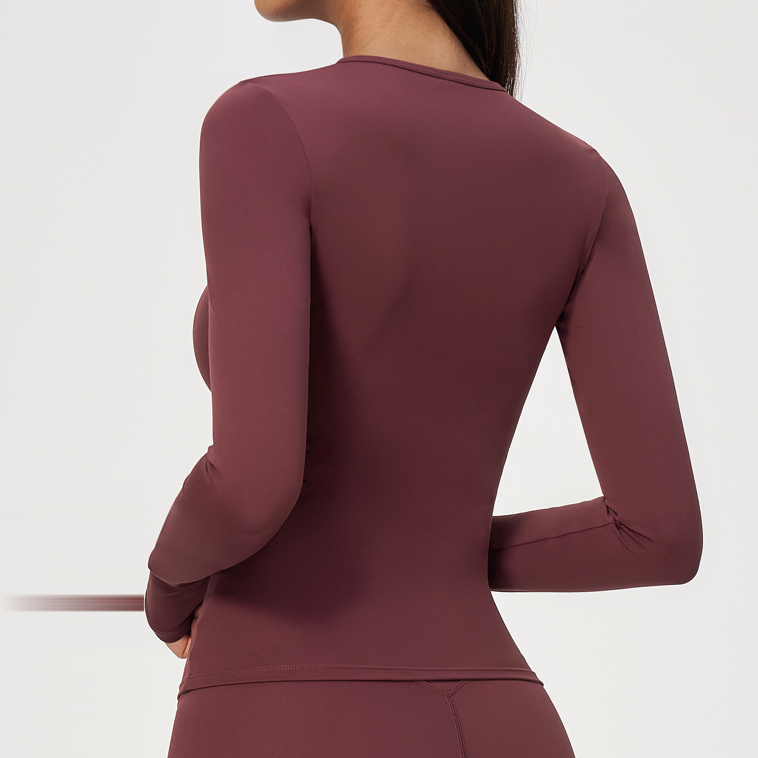 Custom Activewear Sportswear Clothing Manufacturers Womens Sportswear Yoga T-Shirt