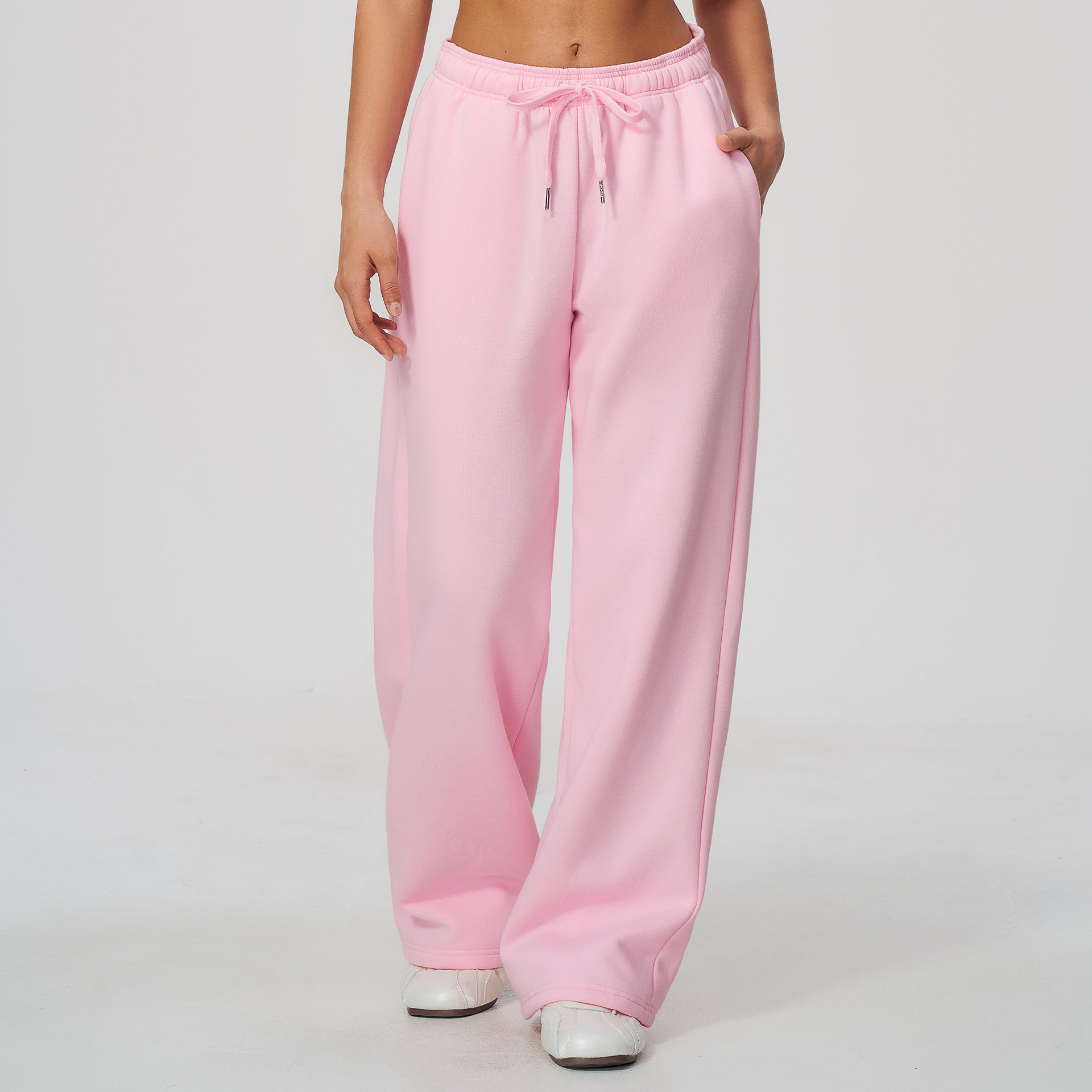 Activewear Buyer Personalised Gym Supplier China Fleece Lined Pants