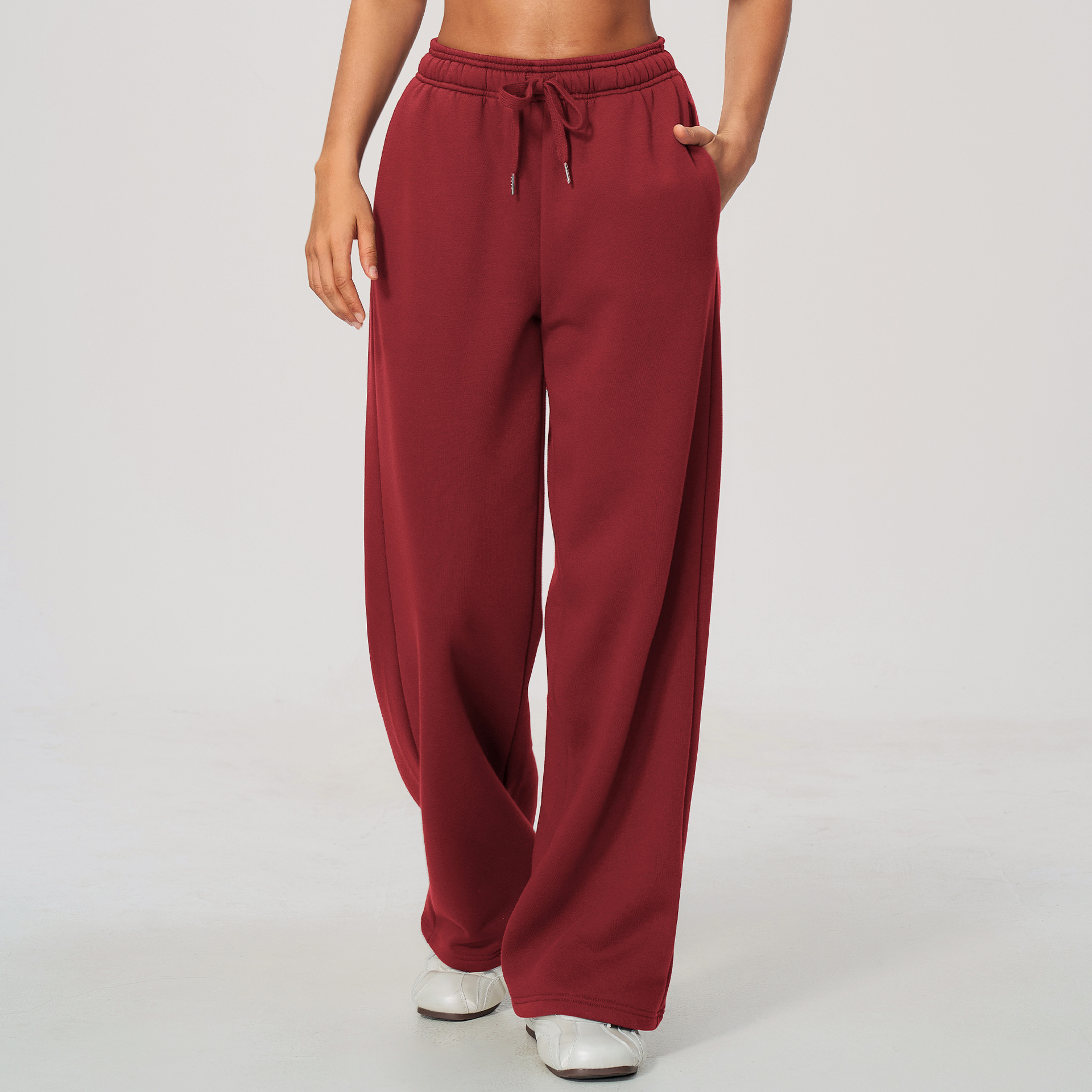 Activewear Buyer Personalised Gym Supplier China Fleece Lined Pants