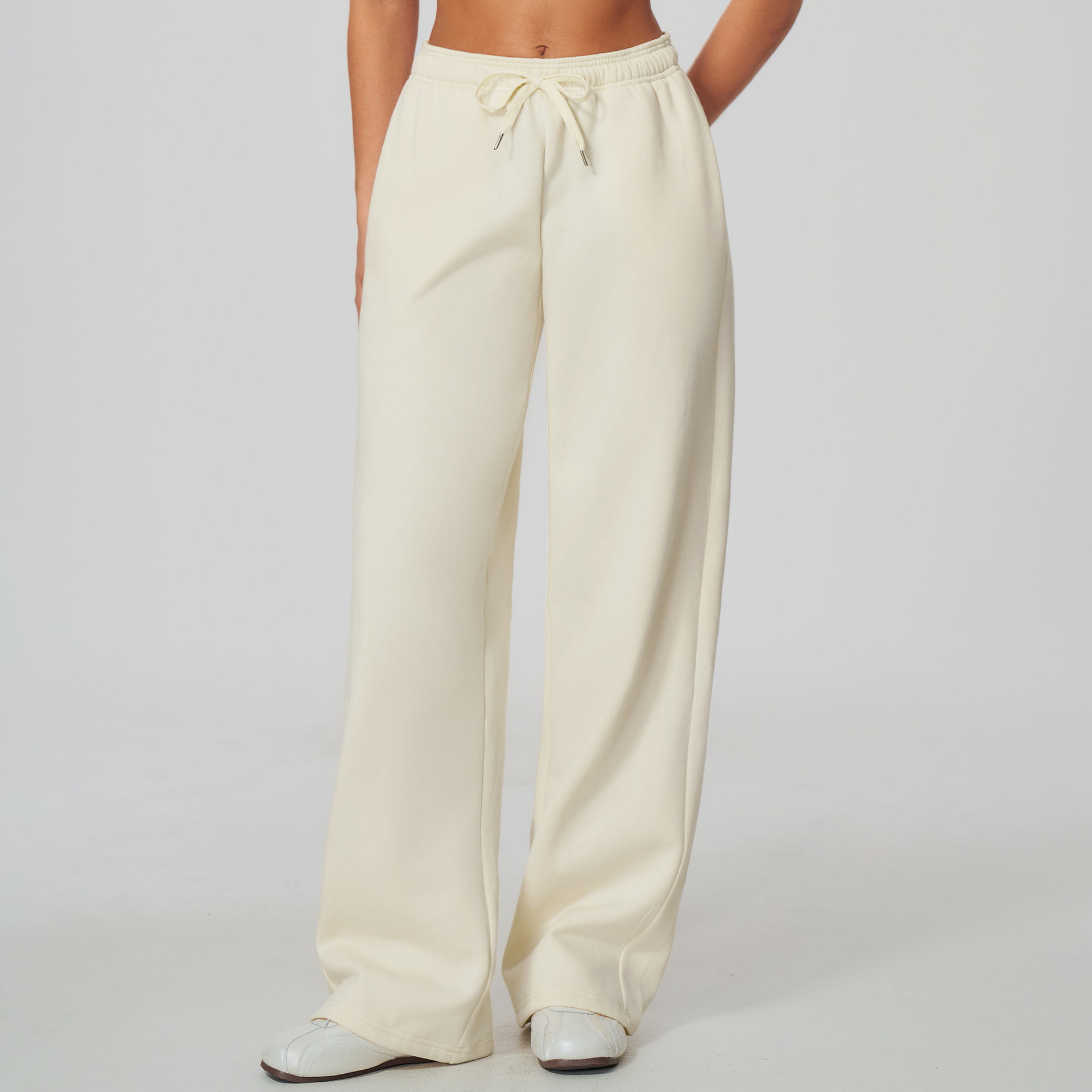 Activewear Buyer Personalised Gym Supplier China Fleece Lined Pants