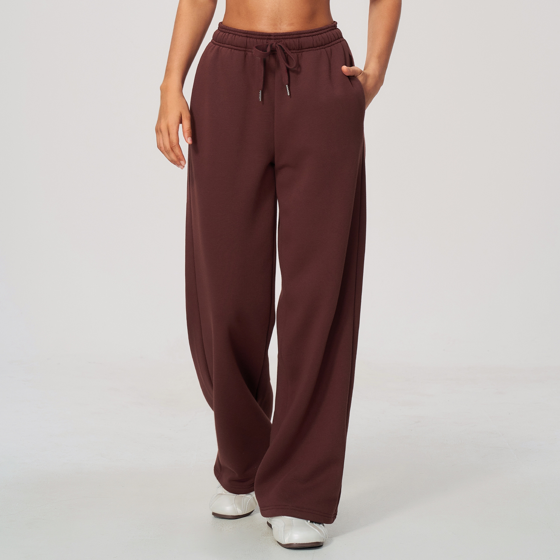 Activewear Buyer Personalised Gym Supplier China Fleece Lined Pants
